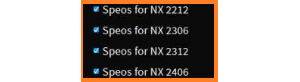 speos for NX